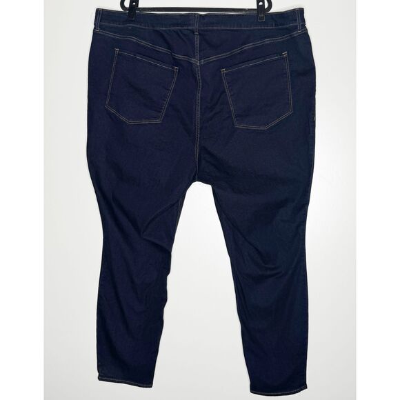 Old Navy Mid-Rise Rockstar Super-Skinny Jeans Women's Plus Size 30 Long Tall - Picture 7 of 8